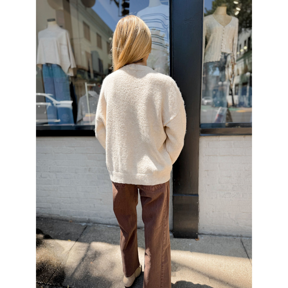 Cafe De Paris Sweater - Joanna A. Boutique