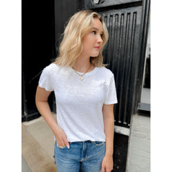Foundation Slub Tee | White