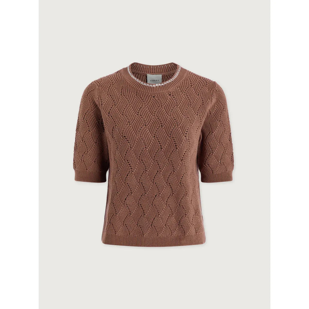 Agathe Knit Top | Brownie - Joanna A. Boutique