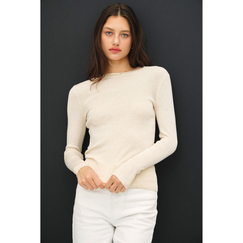 Aliya Layering Longsleeve | Oatmeal