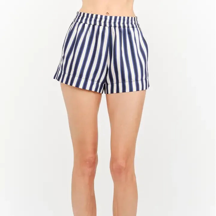 Ayla Striped Shorts - Joanna A. Boutique
