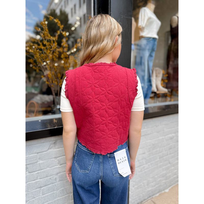 Colette Quilted Vest - Joanna A. Boutique
