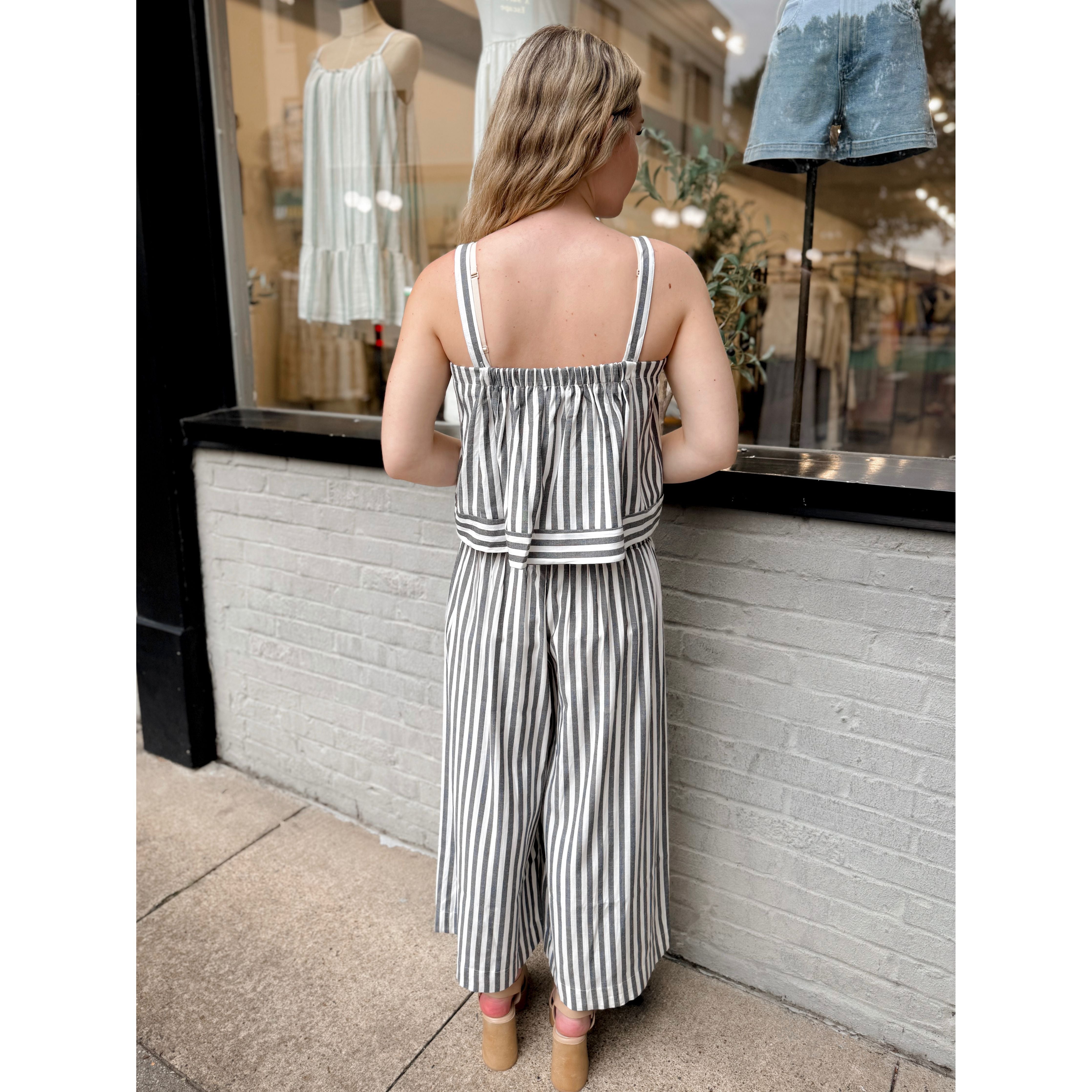 Nomad Striped Pants - Joanna A. Boutique