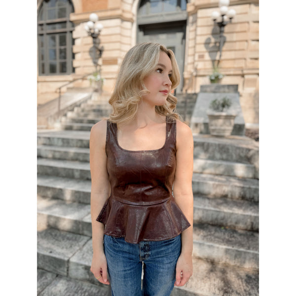 Ellia Peplum Top
