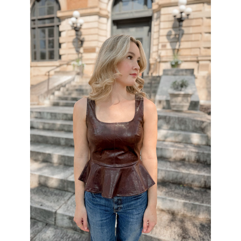 Ellia Peplum Top