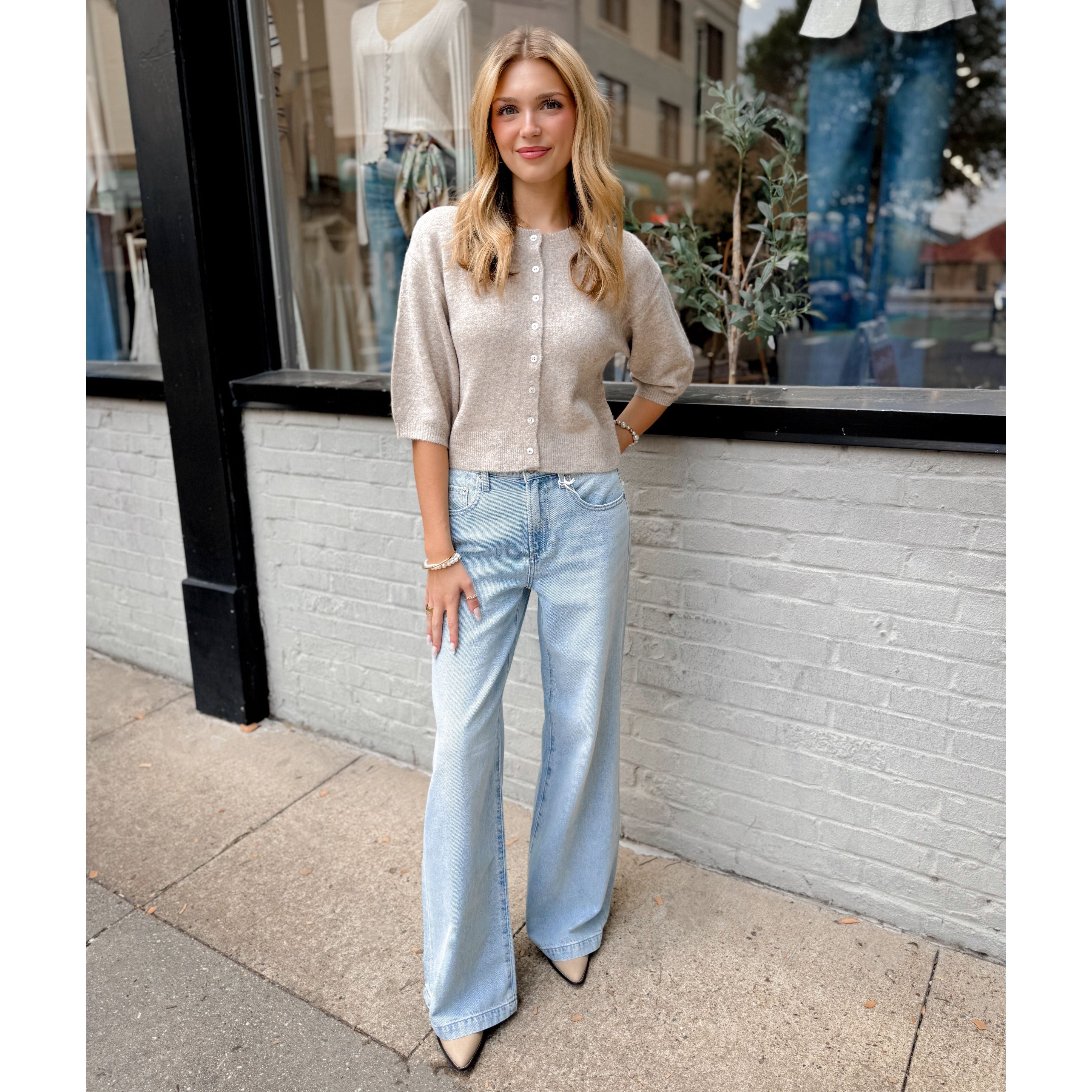 Valor Cardigan | Natural Heather - Joanna A. Boutique