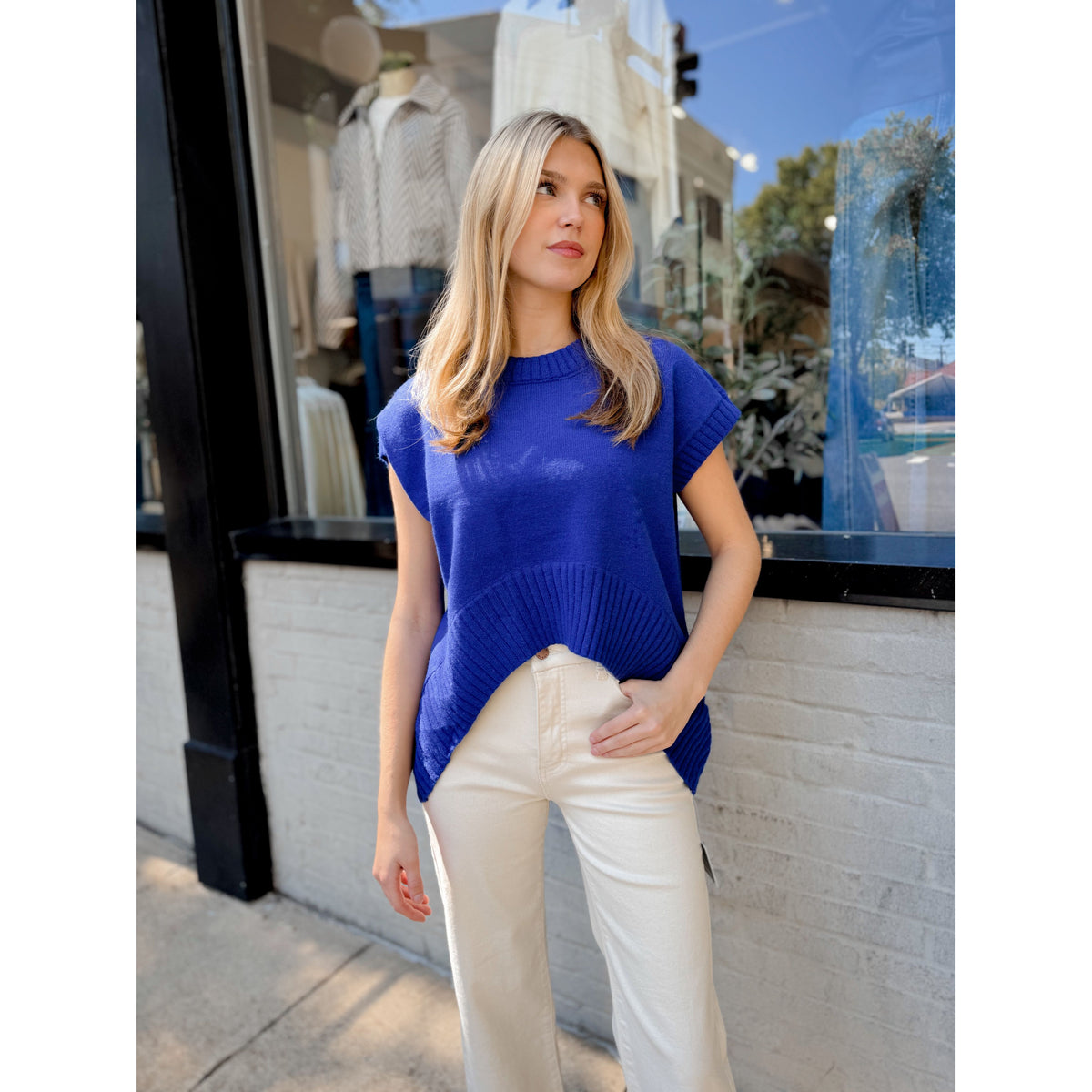 Jenni Knit Vest - Joanna A. Boutique
