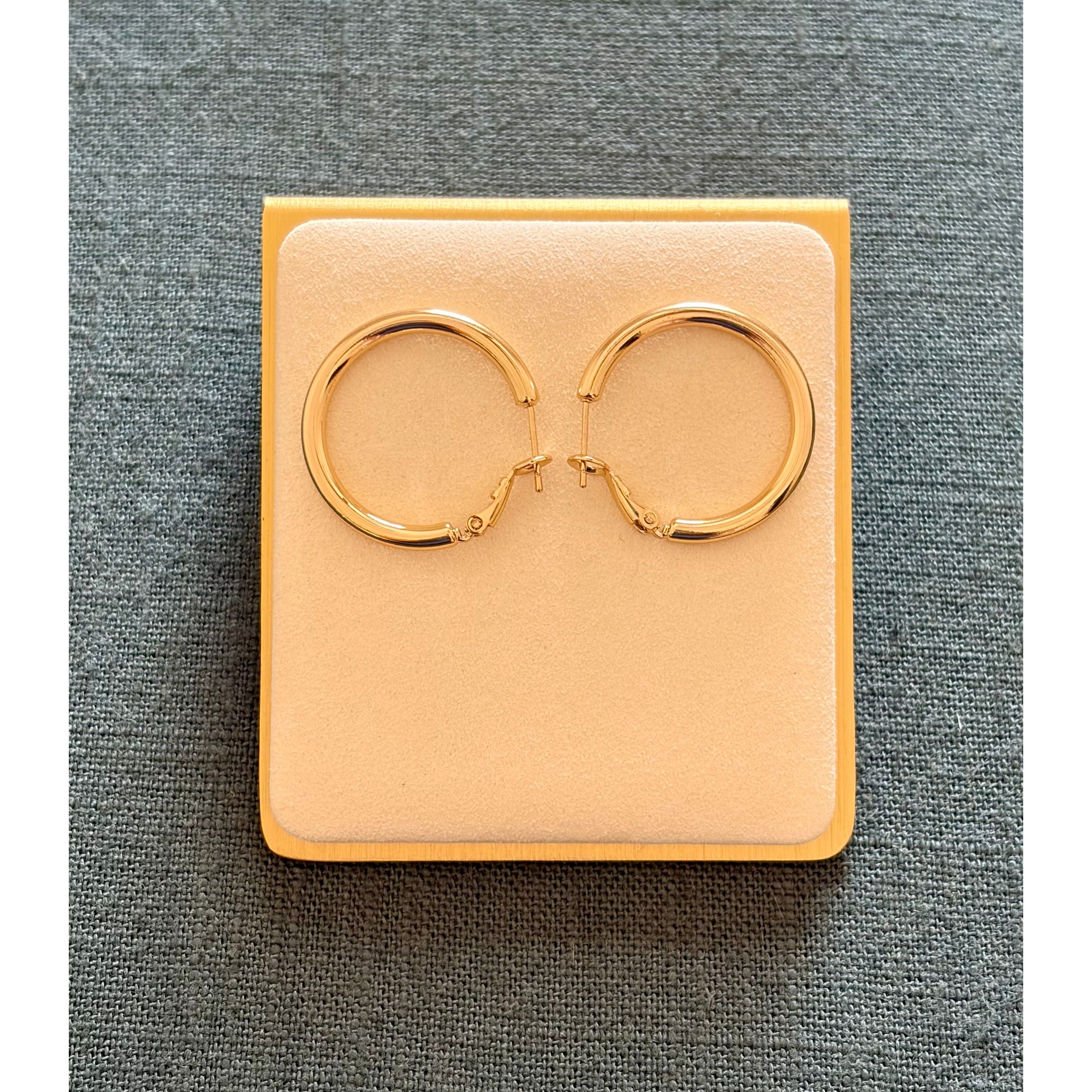 Harper Hoops | Gold - Joanna A. Boutique
