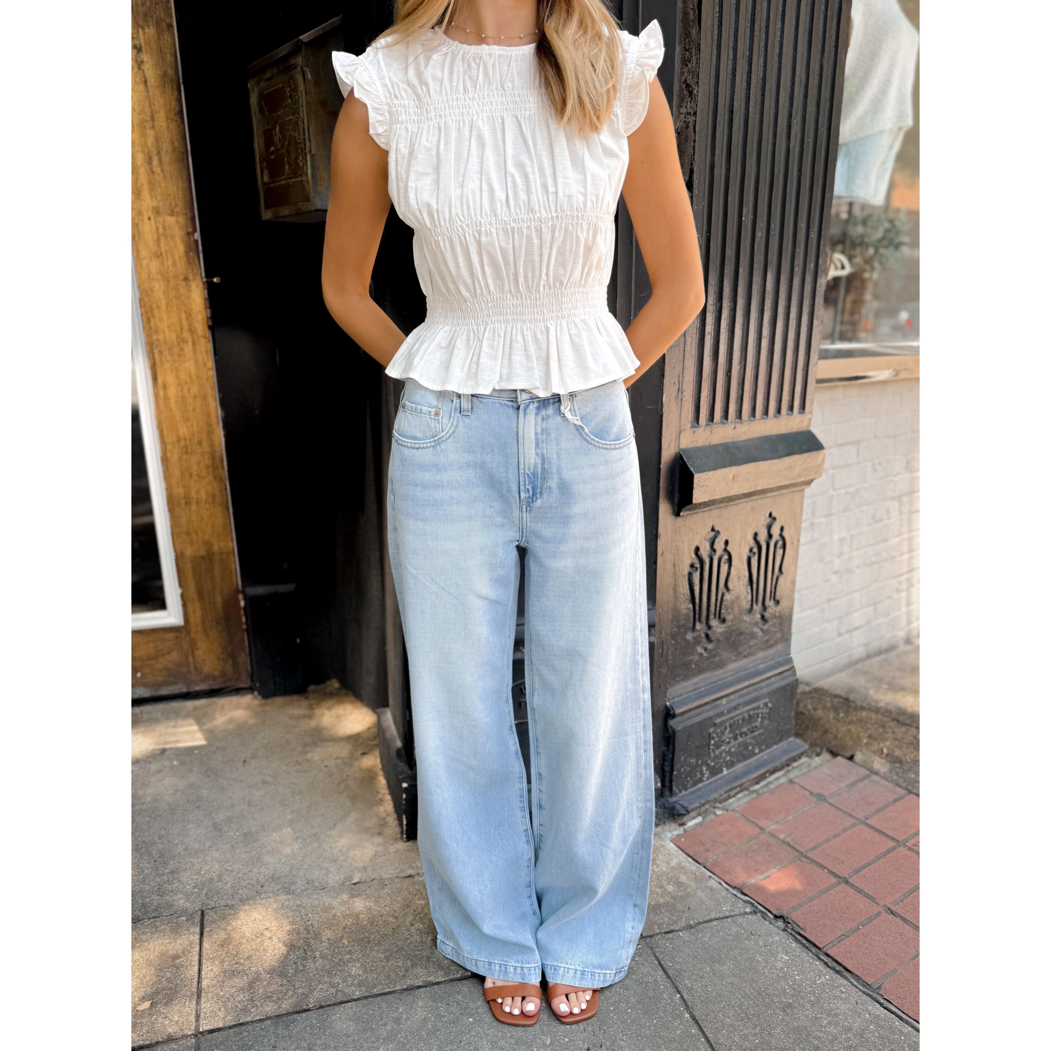 Jadyn Palazzo Jean | Chateau - Joanna A. Boutique