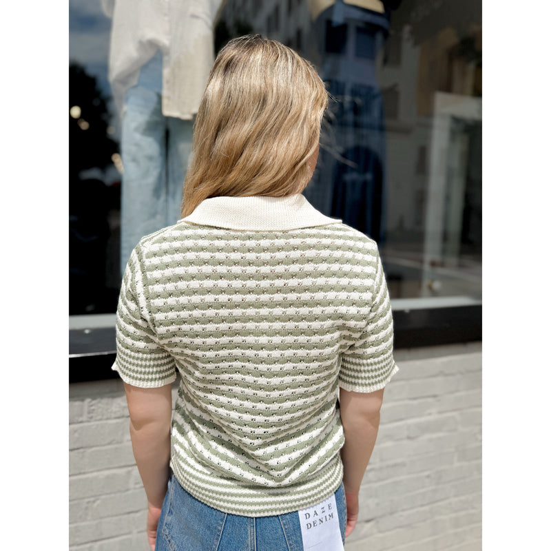 Mara Knit Top | Sage