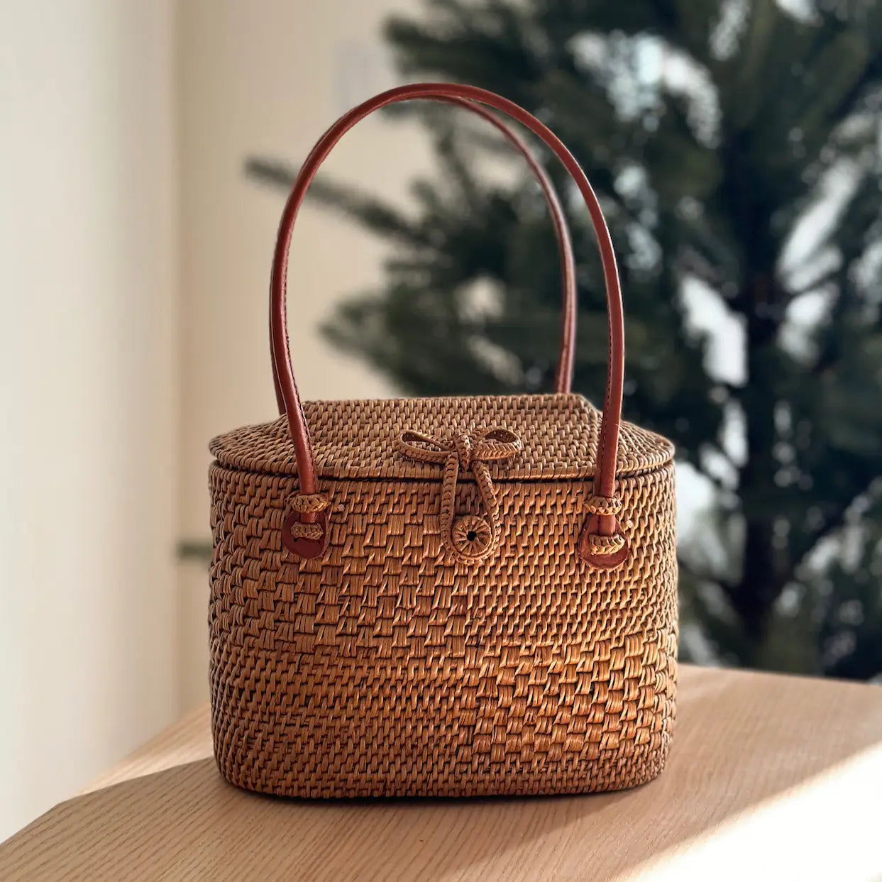 Athens Rattan Bag - Joanna A. Boutique