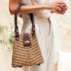 Barcelona Rattan Handbag