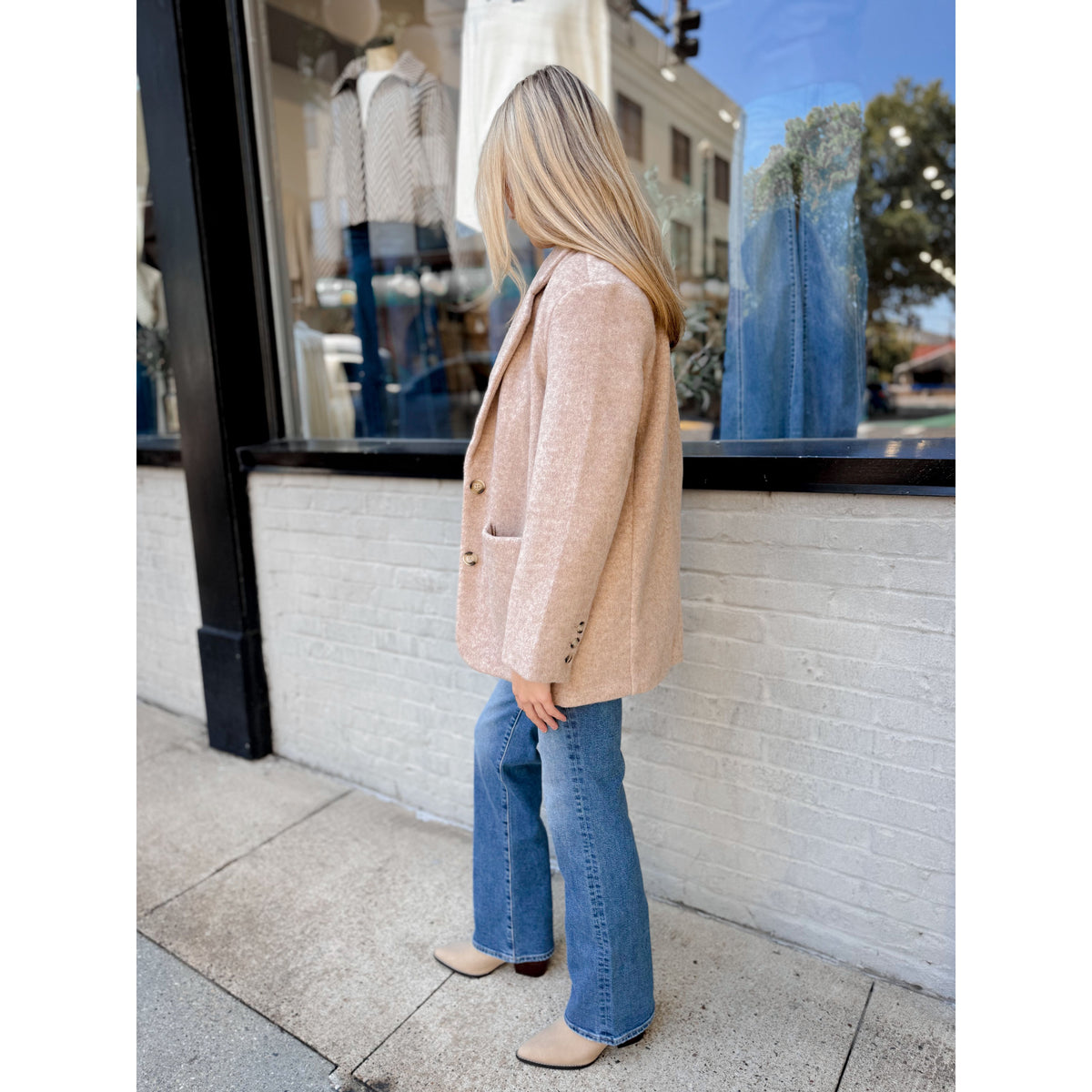 Hutton Oversized Blazer - Joanna A. Boutique