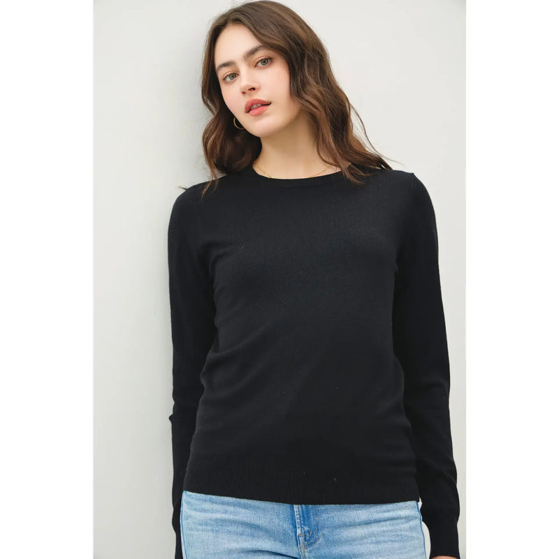 Bennett Layering Top | Black - Joanna A. Boutique