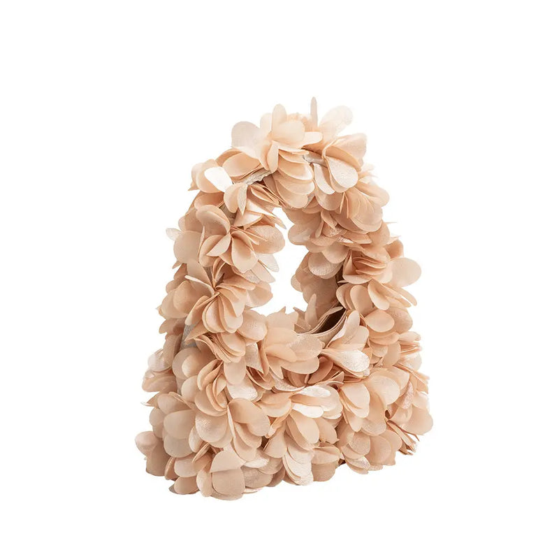 Bloom Champagne Handle Bag - Joanna A. Boutique