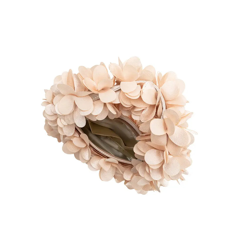 Bloom Champagne Handle Bag - Joanna A. Boutique