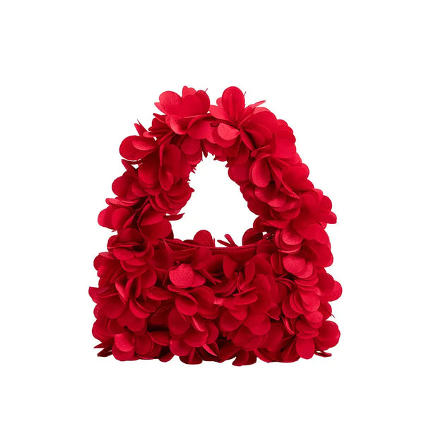 Bloom Handle Bag | Red