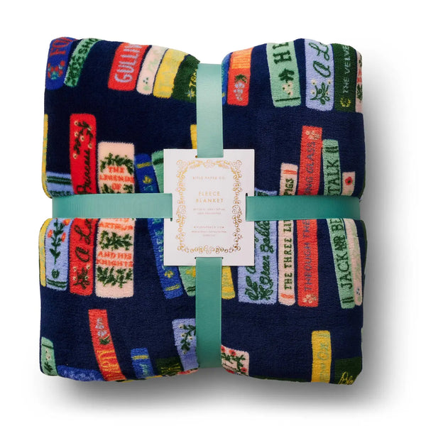 Bookshelf Blanket