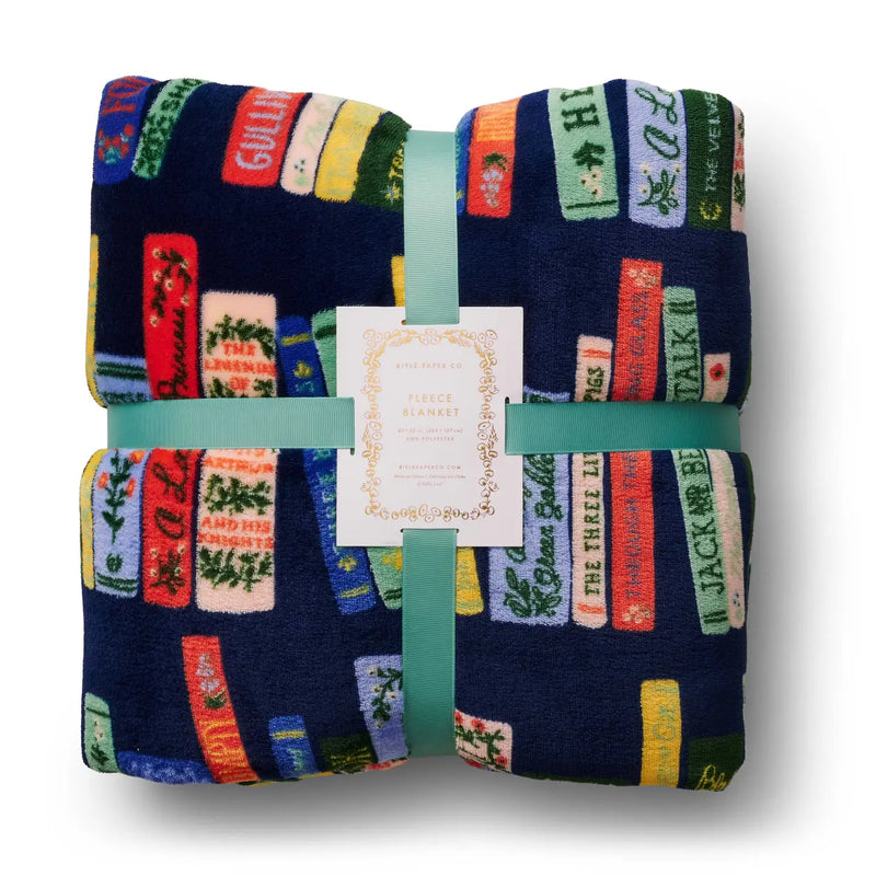 Bookshelf Blanket