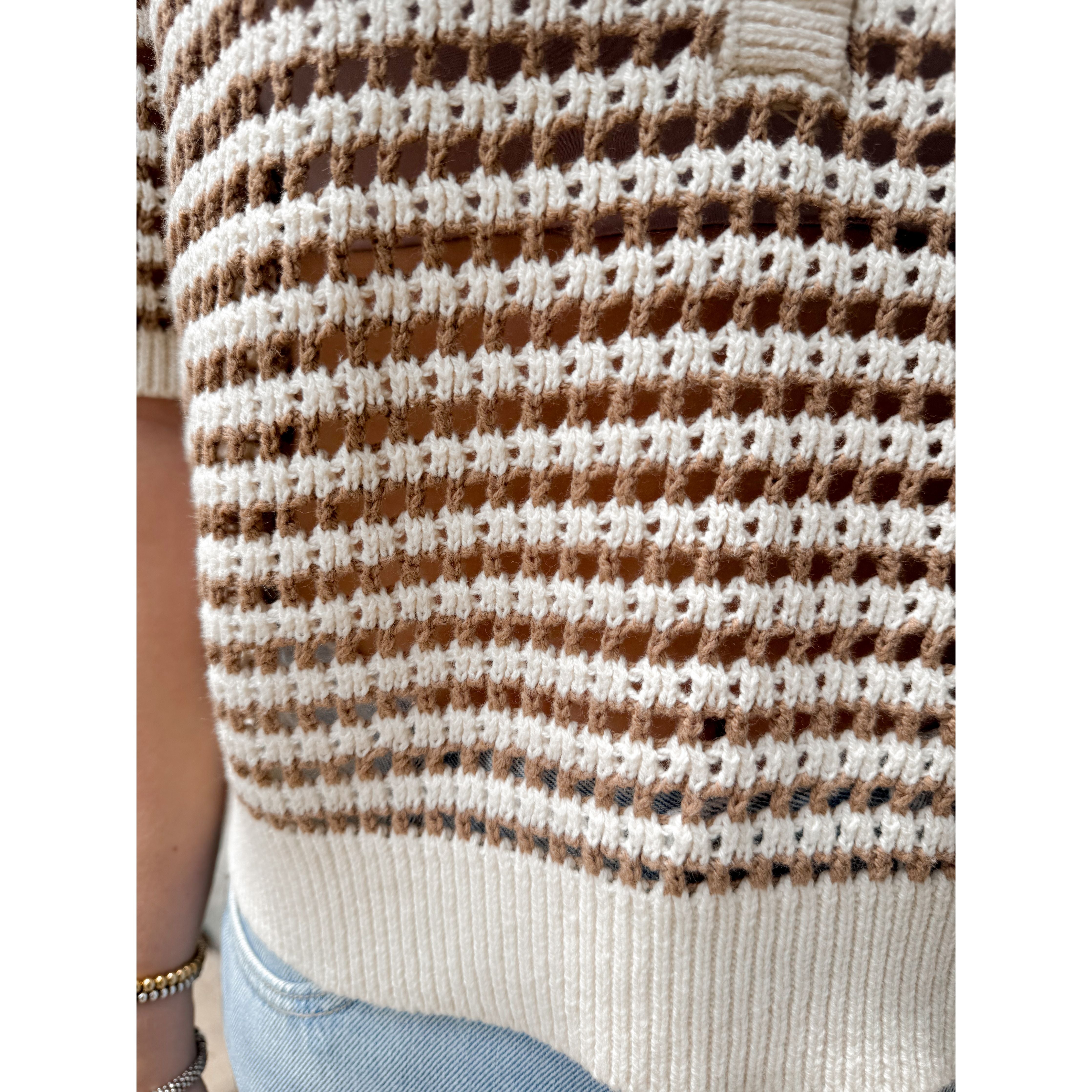 Kylo Striped Sweater - Joanna A. Boutique