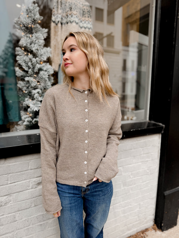 Piper Cardigan | Mocha