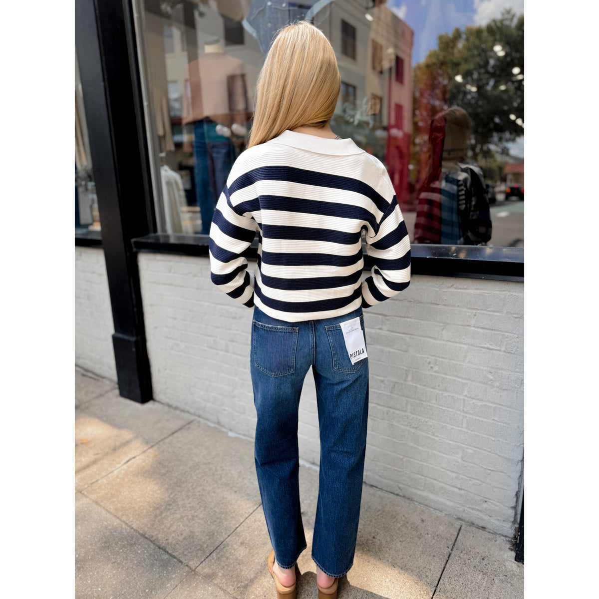 Elizabeth Striped Sweater