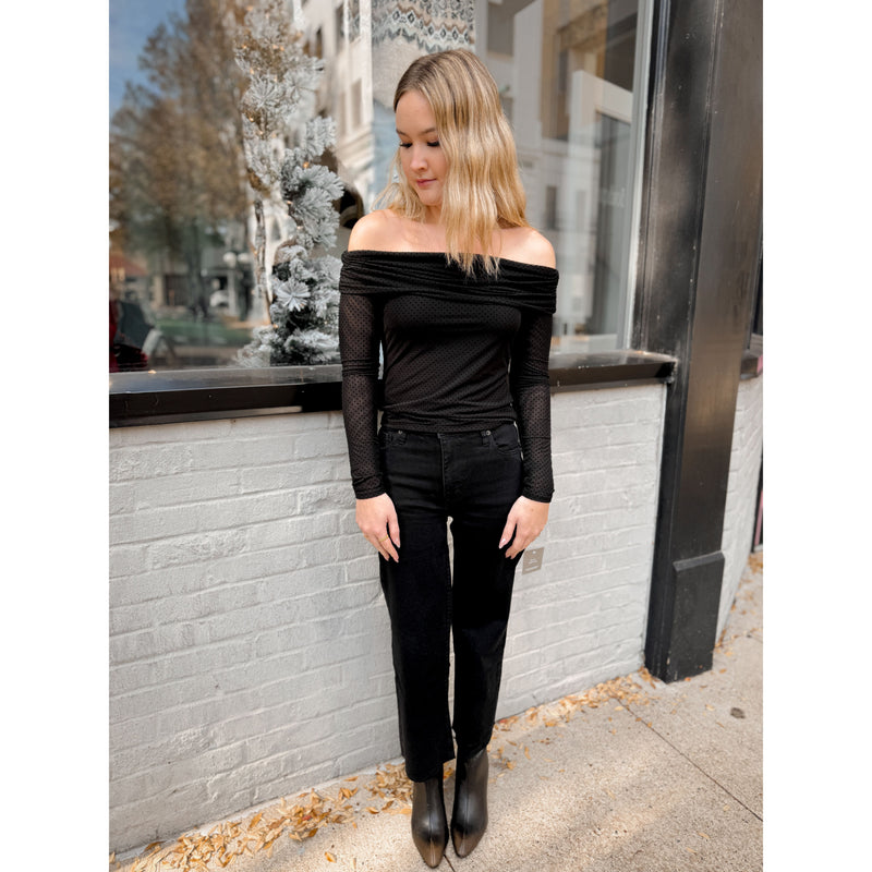 Whimsy Off Shoulder Top