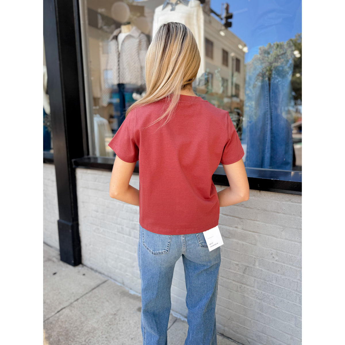 Lanie Tee | Terracotta - Joanna A. Boutique
