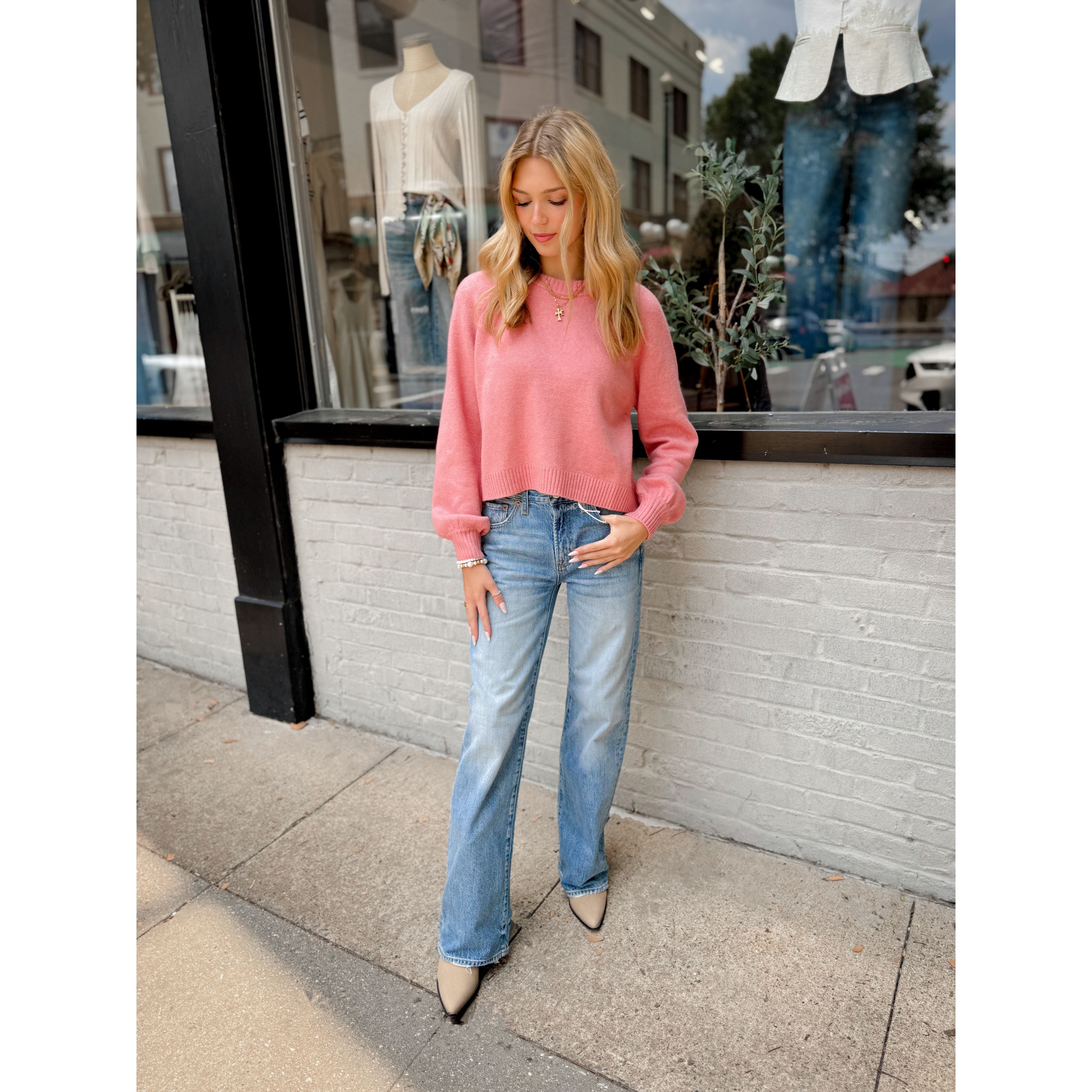 Coming Up Sweater | Desert Bloom - Joanna A. Boutique