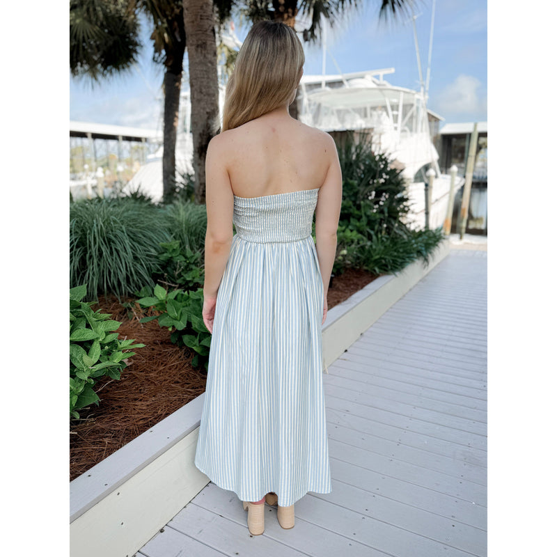 Maris Striped Maxi Dress - Joanna A. Boutique