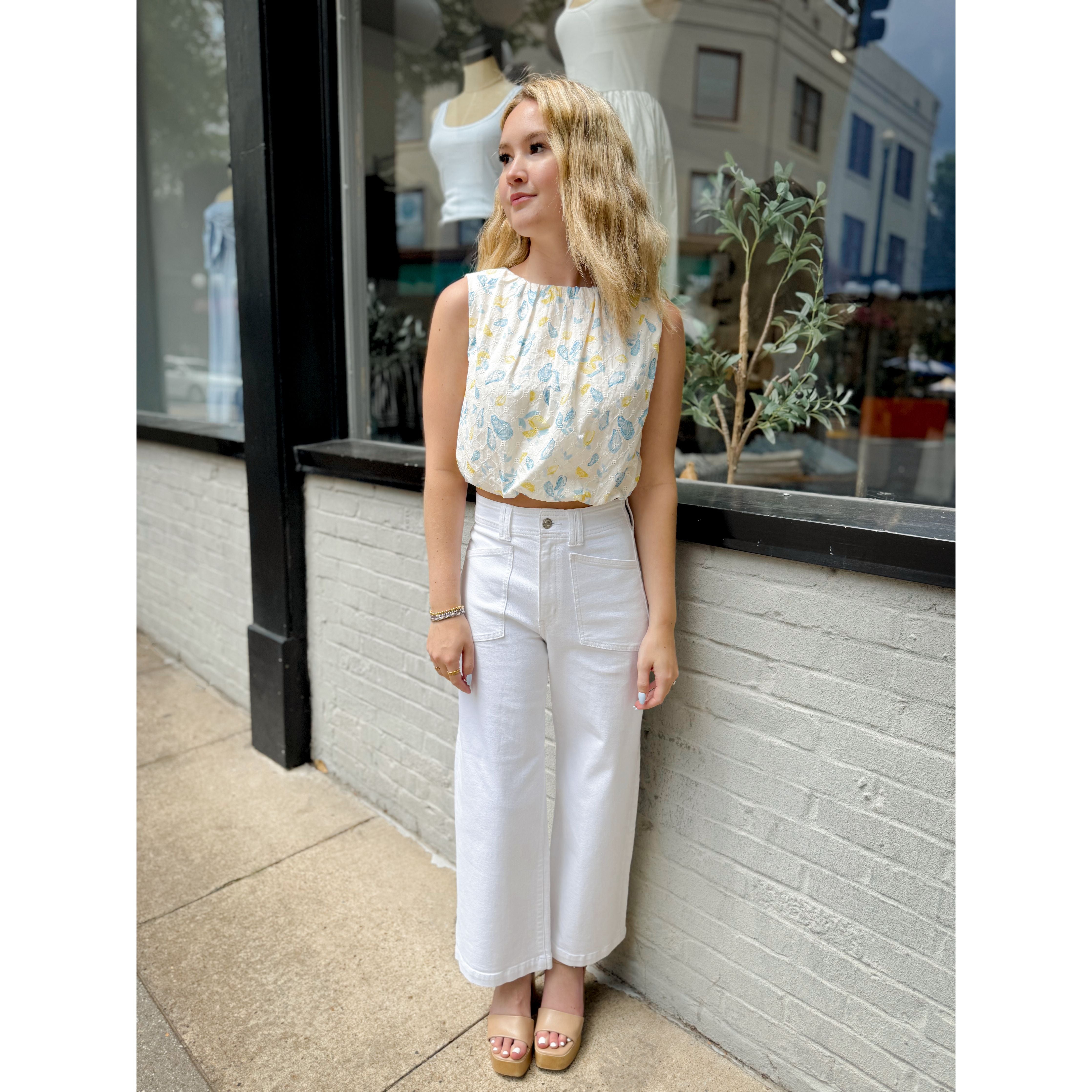 Coastal Bliss Top - Joanna A. Boutique
