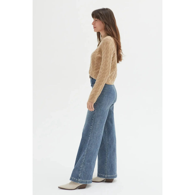 Campbell High Rise Jean | Vintage Worn - Joanna A. Boutique