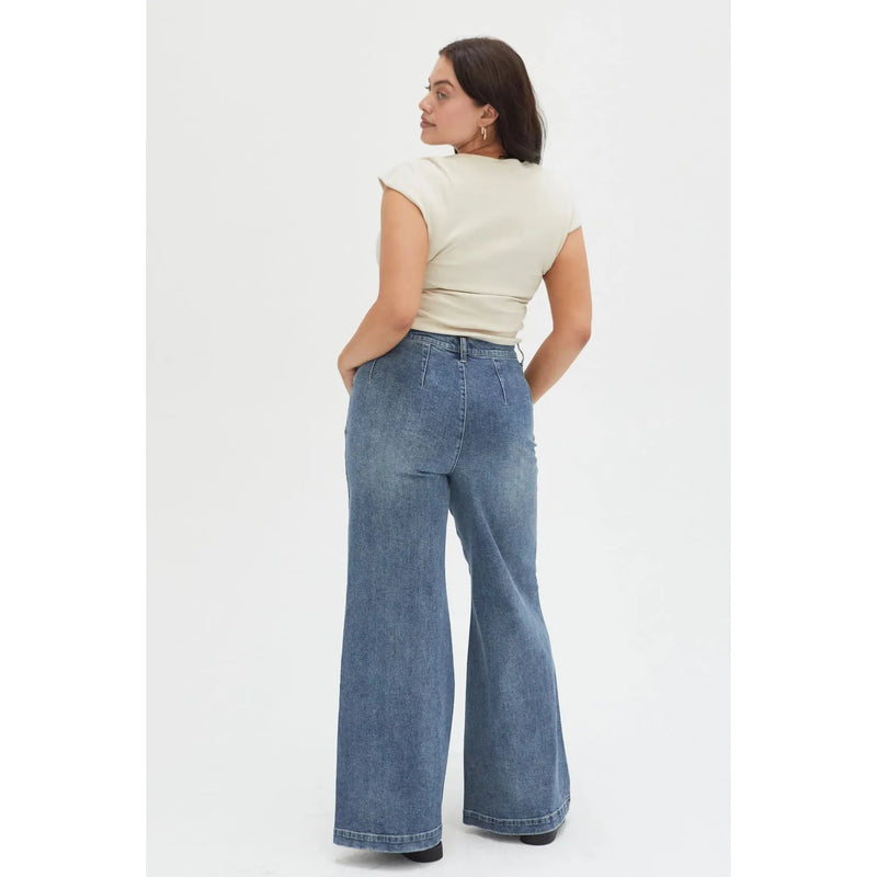 Campbell High Rise Jean | Vintage Worn - Joanna A. Boutique