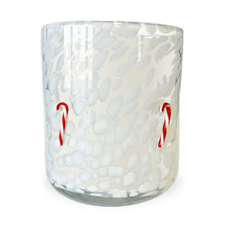 Tis The Season Candy Cane Candle