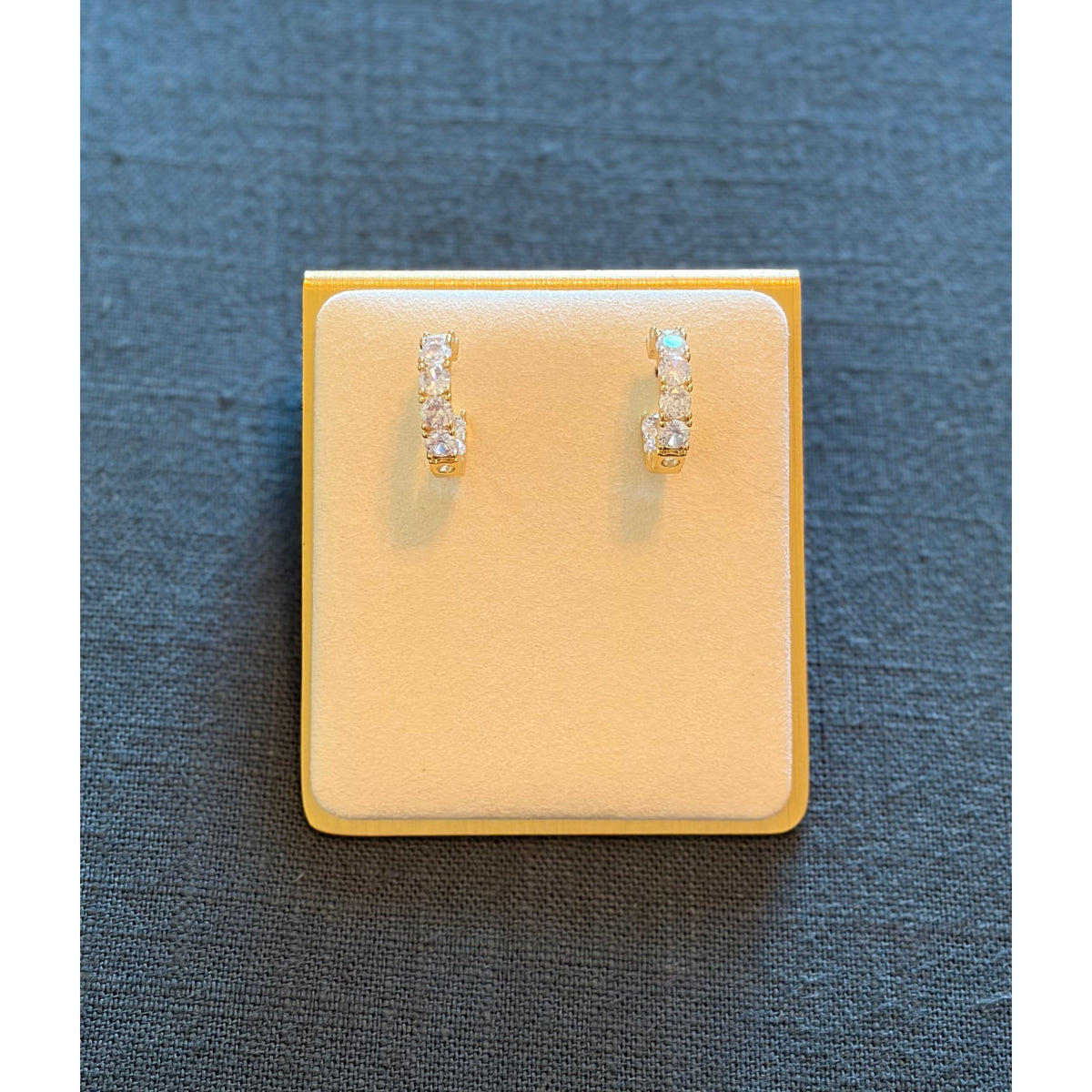 Reign Mini  Rhinestone Hoop - Joanna A. Boutique