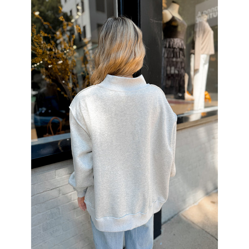 Arkansas Mock Crewneck - Joanna A. Boutique