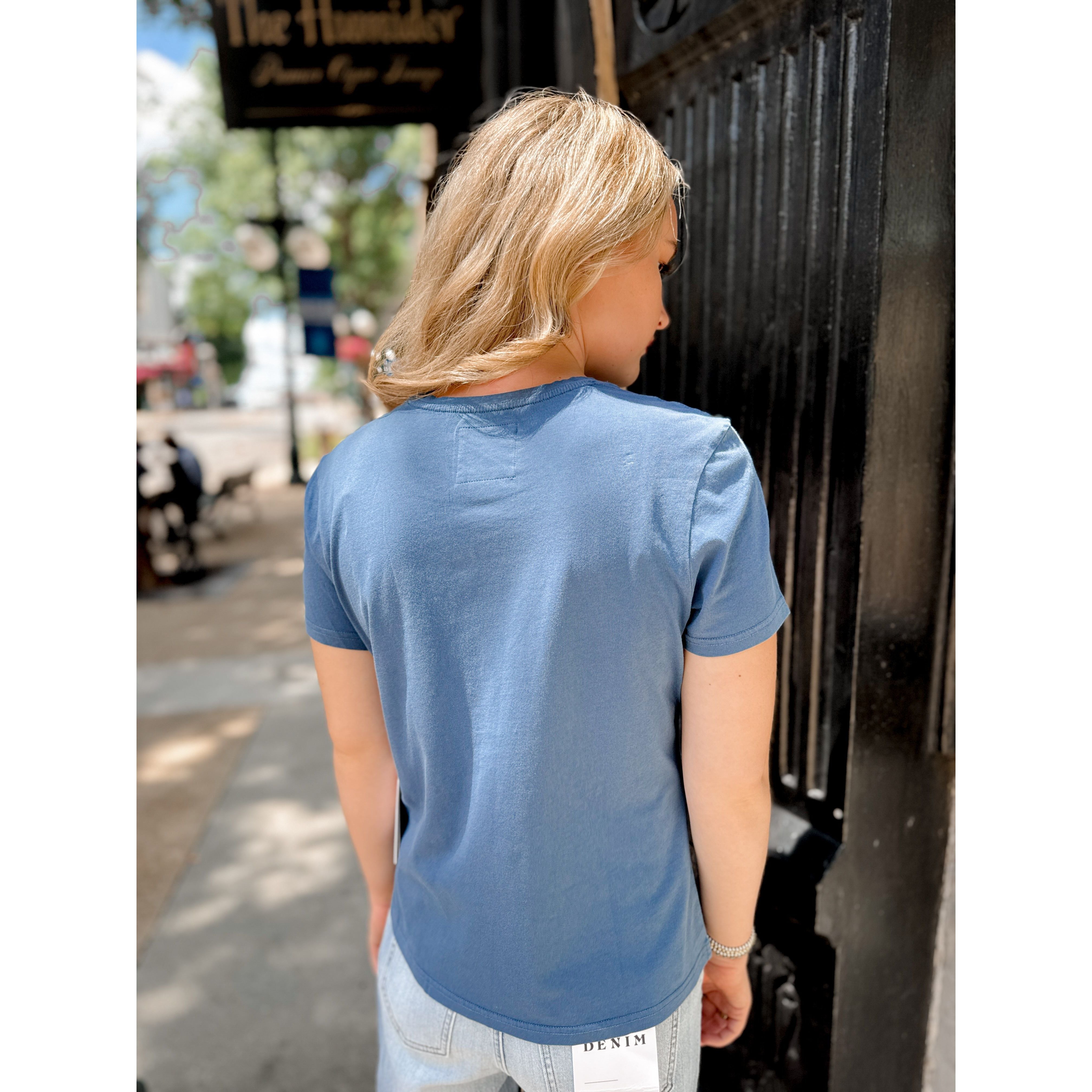 Unity Tee | Vintage Indigo - Joanna A. Boutique