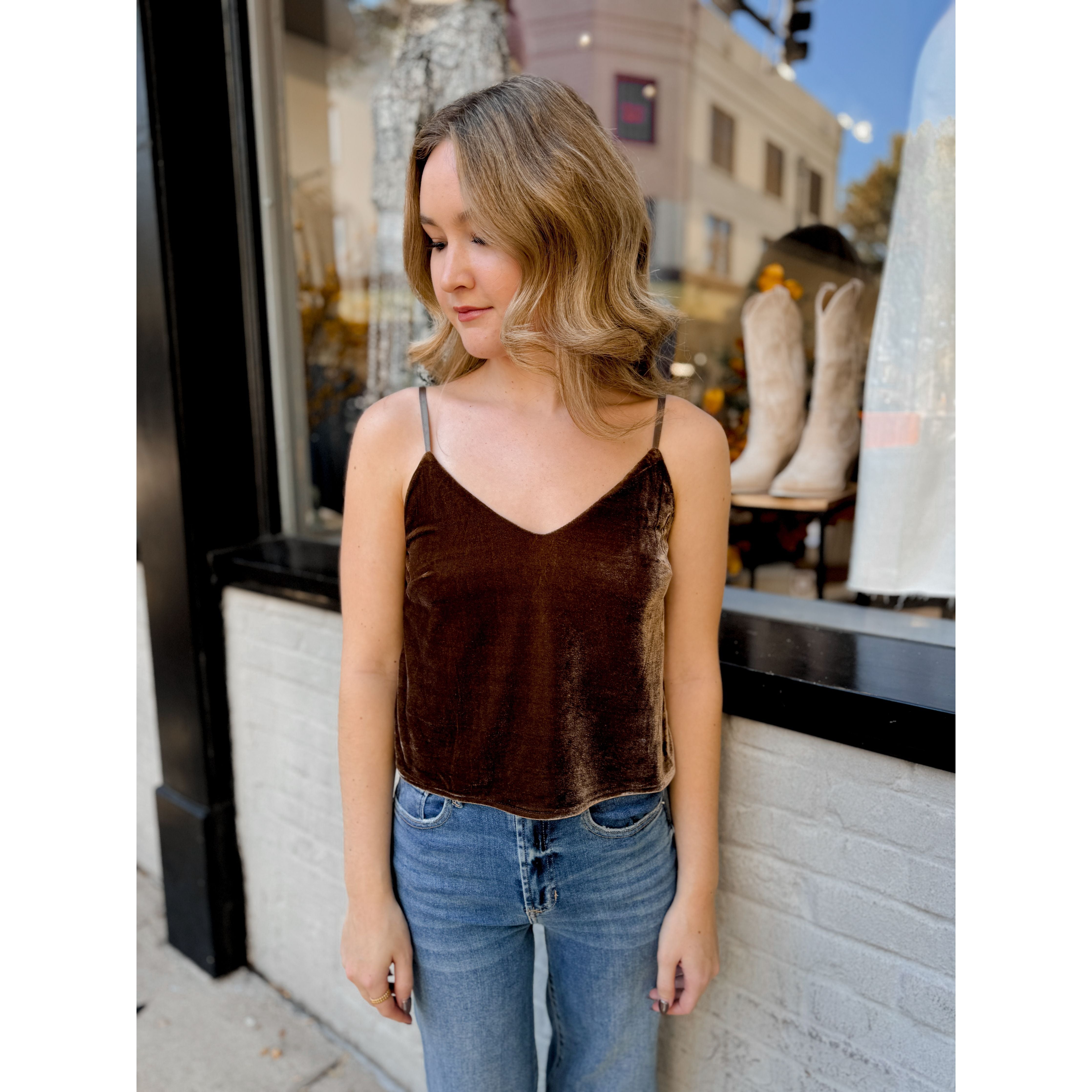 Twilight Velvet Cami - Joanna A. Boutique