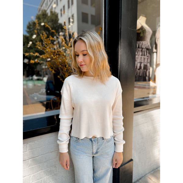Angel Mini Thermal Top | Crystal - Joanna A. Boutique