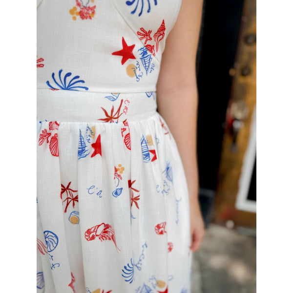 peixoto harlow drop waist midi dress Harlow Midi Dress