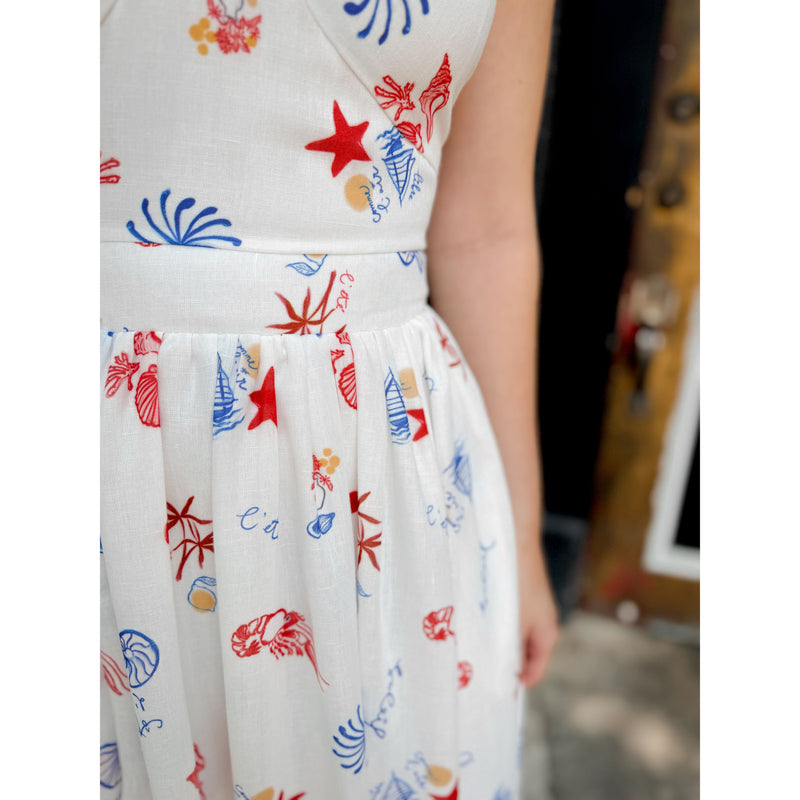 joanna midi dress Joanna Floral Midi Dress  Top Shelf Wardrobe