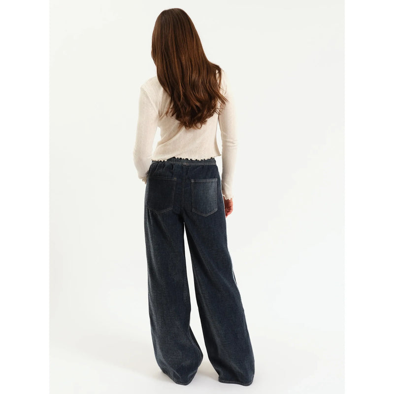 Cozy Wide Leg Jean | Sky Whisper