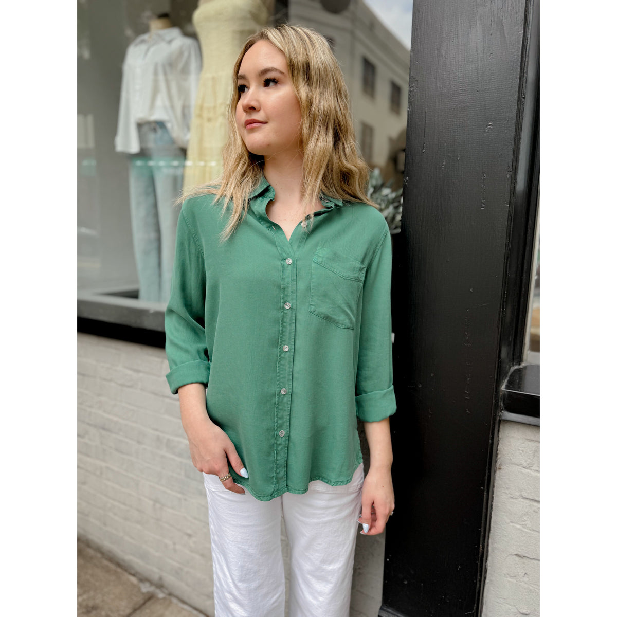 Ozzy Button Down - Joanna A. Boutique