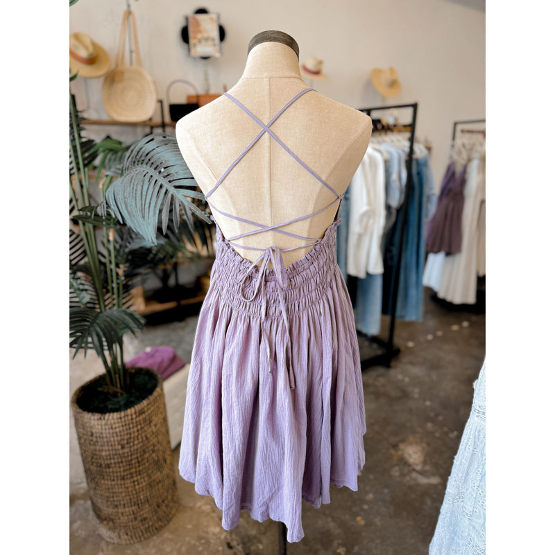Sun Drenched Mini Dress - Joanna A. Boutique