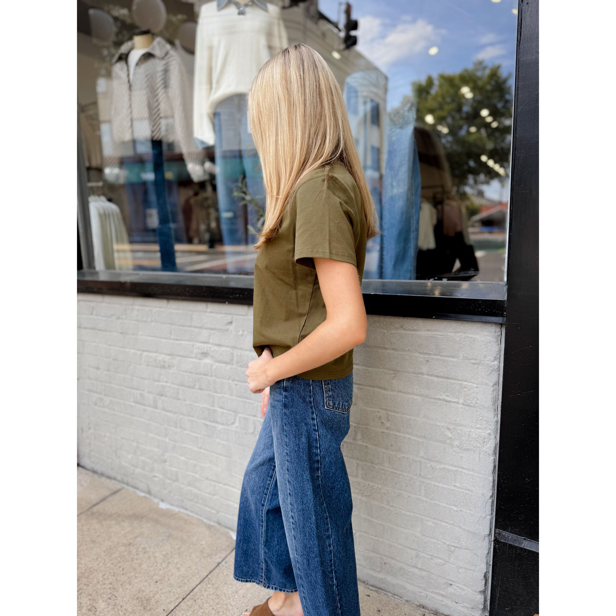 Lanie Tee | Olive