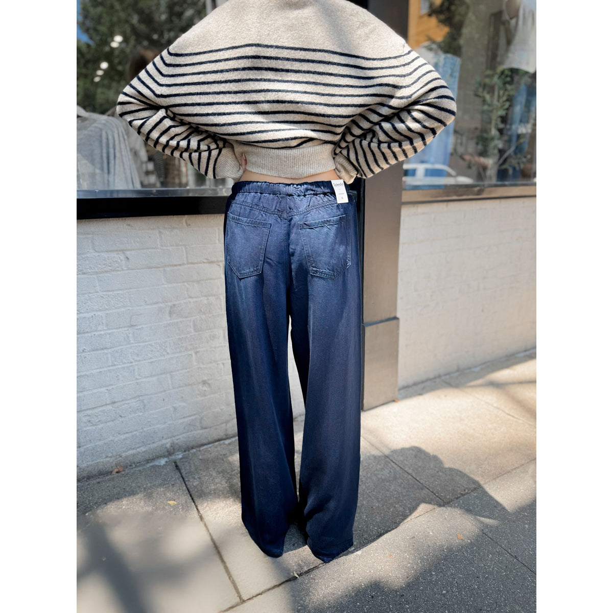 Lounge Denim Pant | Dark Wash - Joanna A. Boutique