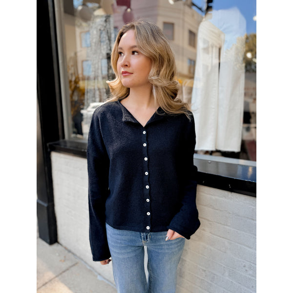 Piper Cardigan | Midnight