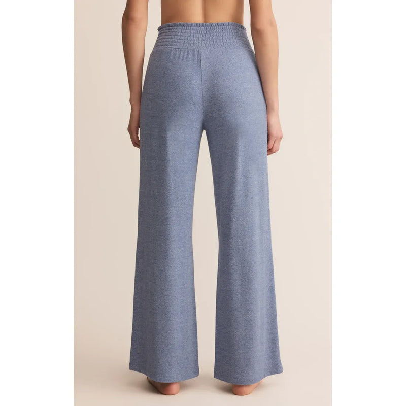 Dawn Smocked Pant | Blue Velvet - Joanna A. Boutique