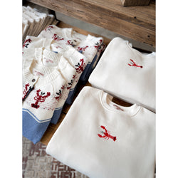 Lobster Embroidered Crew