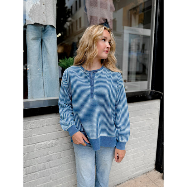 Apollo Striped Sweatshirt